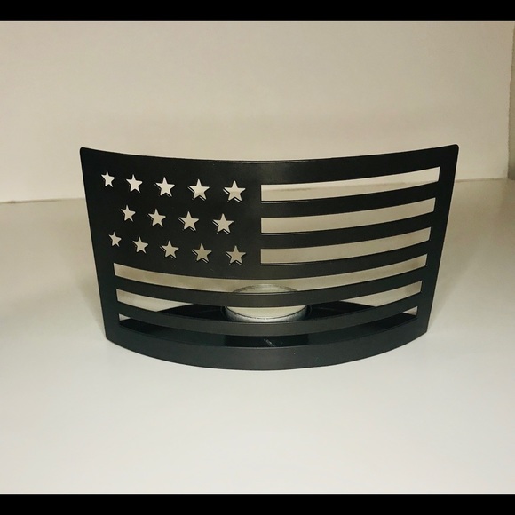 At Home Other - At Home Patriotic flag tea light holder